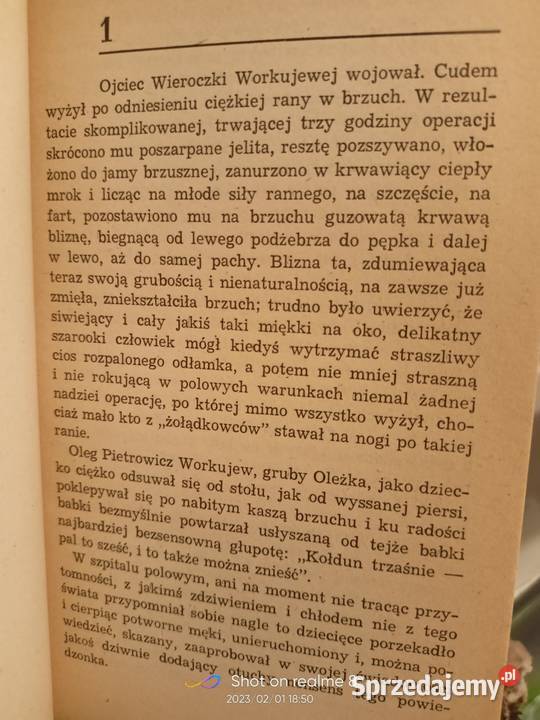 Siemionow Wolna tresura książki pierwsze wydanie miękka Warszawa