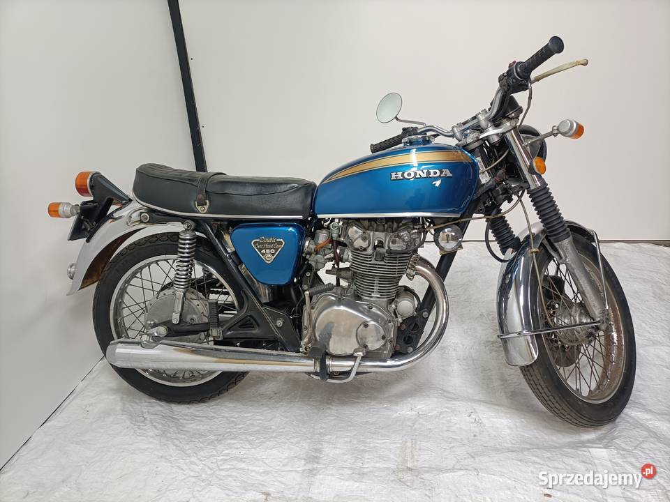 Honda CB 450 Zarejestrowana 1972r 450cm3 Padniewko