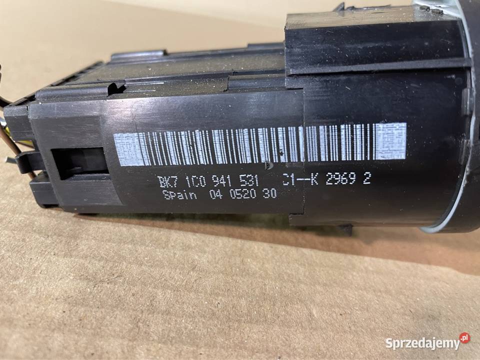 1C0941531 włącznik świateł vw lupo skoda seat zachodniopomorskie Szczecin