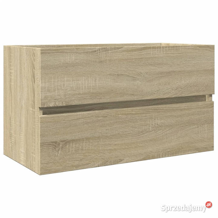Szafka pod umywalkę dąb sonoma 80x385x45 płyta