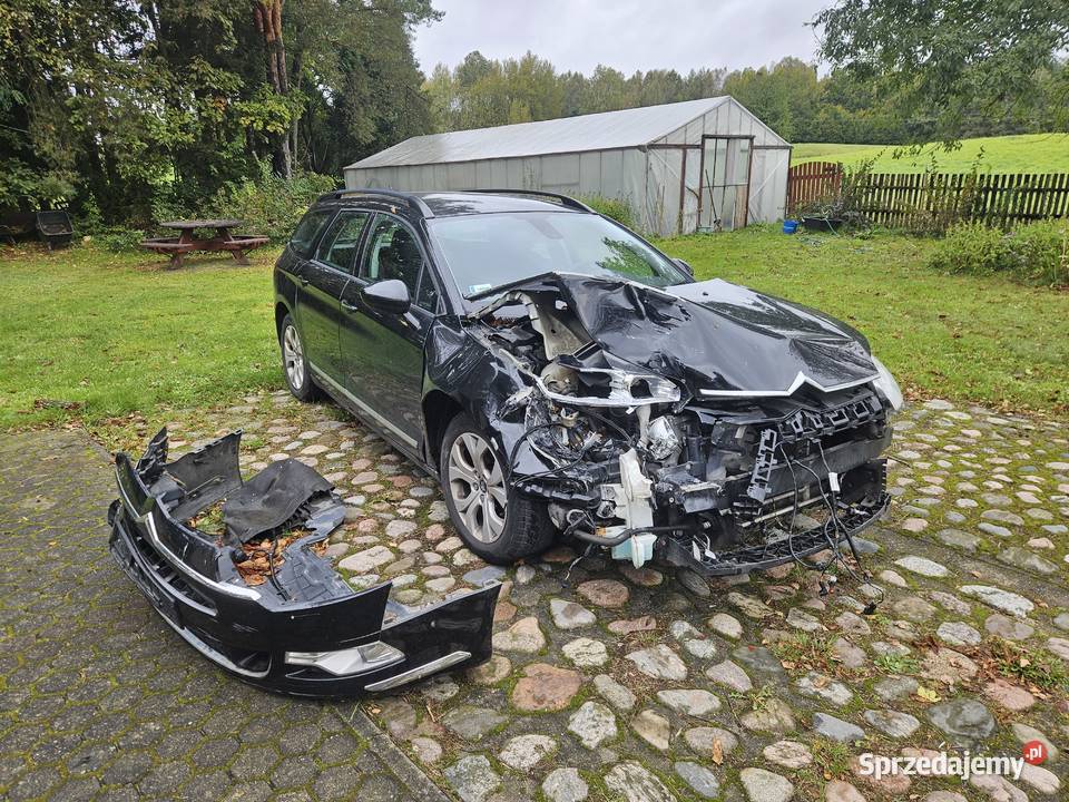 Citroen C5 II 20 HDI 2011 uszkodzony manualna warmińsko-mazurskie Olsztyn sprzedam