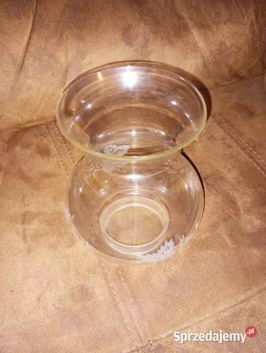 Pięknie zdobiony klosz do lampy komin lubelskie