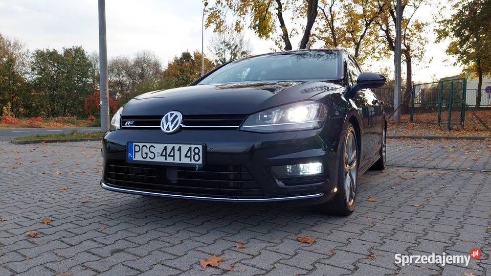 VW Golf 7 2015 TDI 150 R line WEBASTO Ksenon Golf Gostyń