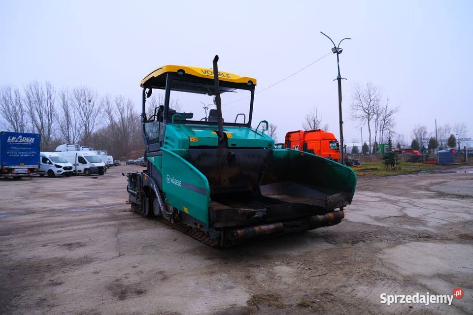 ROZKŁADARKA MAS BITUMICZNYCH VOGELE SUPER 18003I Warszawa sprzedam