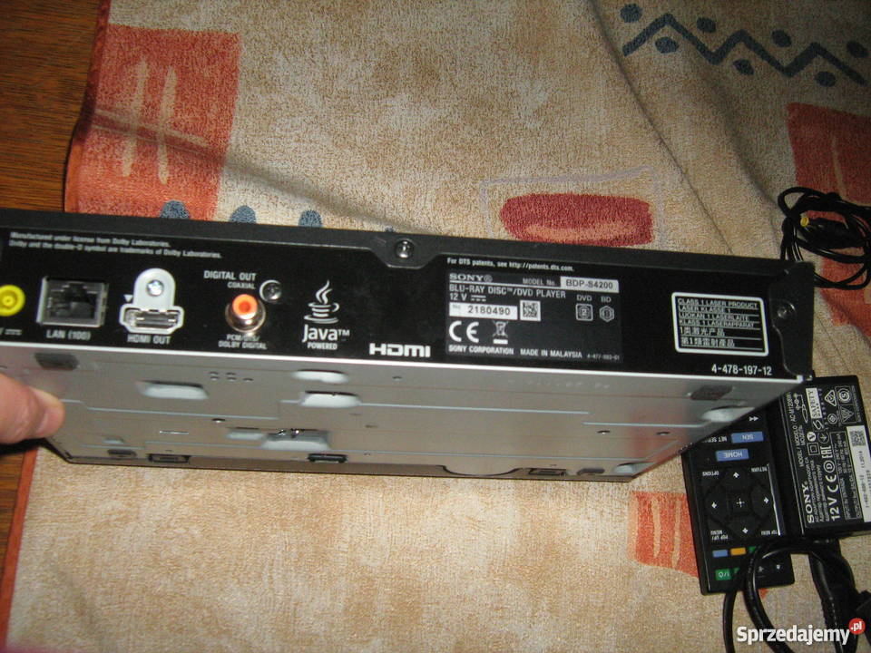 odtwarzacz bluray Sony BDPS4200 Olsztynek