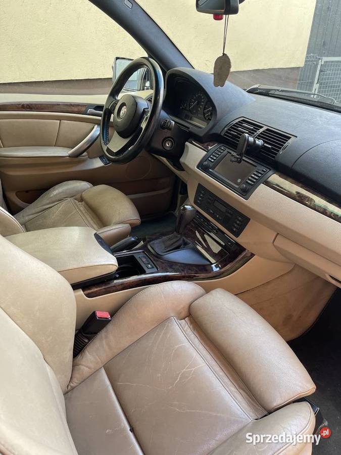 BMW X5 E53 LIFT 30d M57 SPORT hak 2993cm3 Krotoszyn