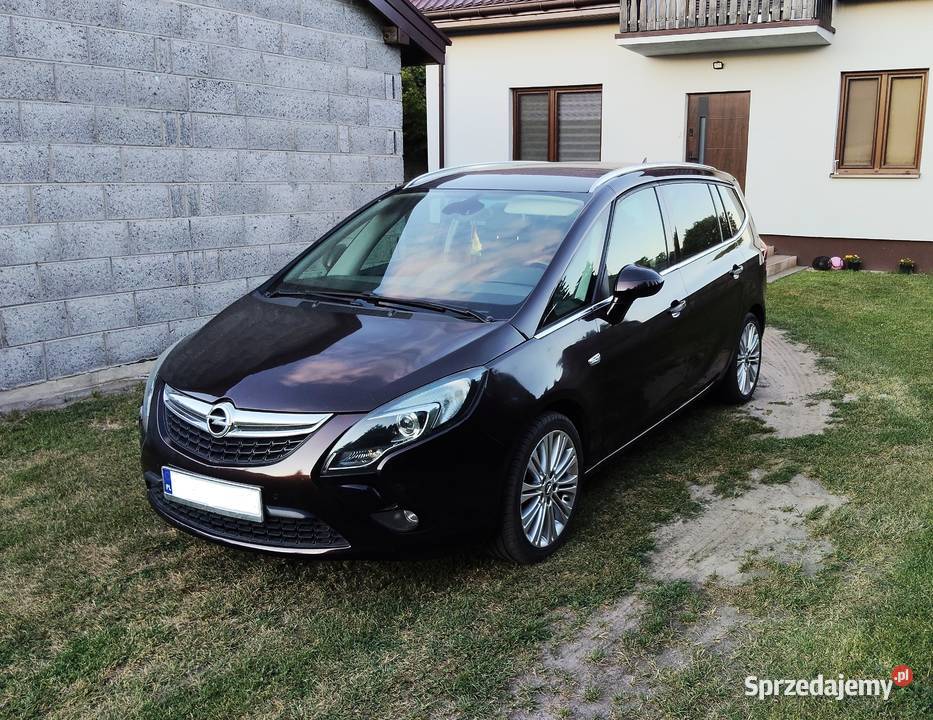 Opel Zafira C Tourer wersja Cosmo 7 osobowy elektryczne lusterka sprzedam