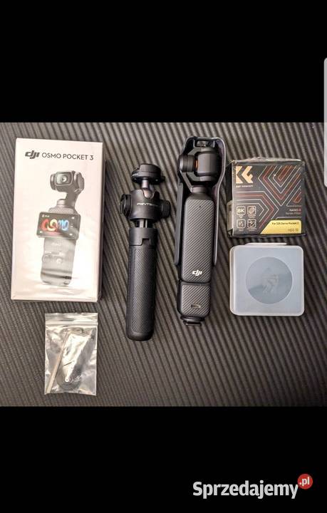 DJI Osmo Pocket 3 z wysięgnikiem w doskonałym Polanka Horyniecka sprzedam
