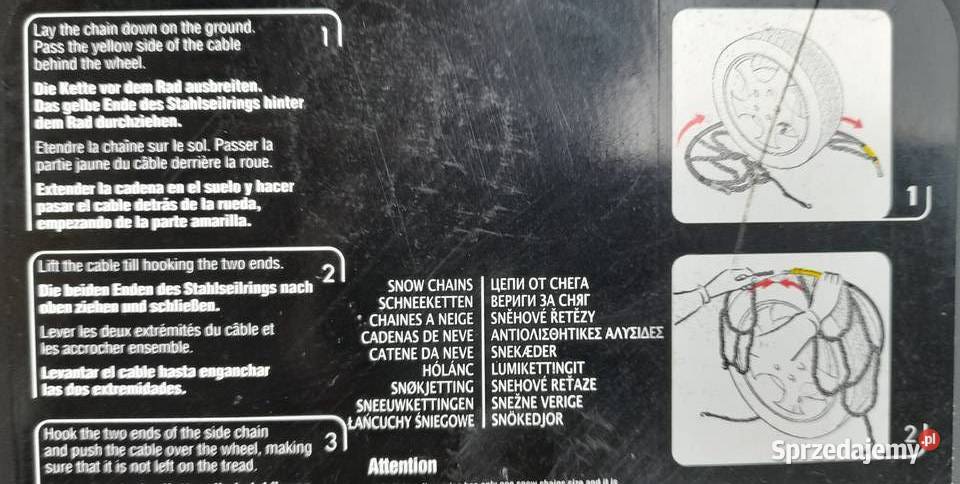 Thule CK7 095 Łańcuchy śniegowe Nowe Kraków