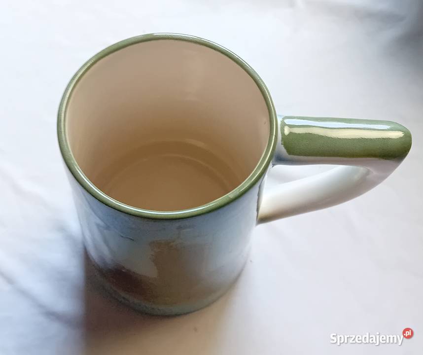 Ceramiczny kufel pamiątka z Tallina pojemność 1 Koźminek