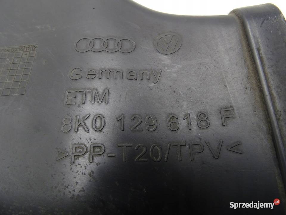 WLOT DOLOT KIEROWNICA POWIETRZA AUDI A4 B8 A5 8T Przewody powietrza