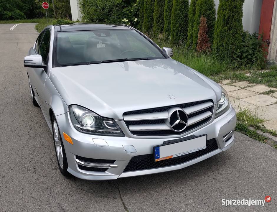 MercedesBenz C250 w204 Coupe 2012r panorama nieuszkodzony Kraków