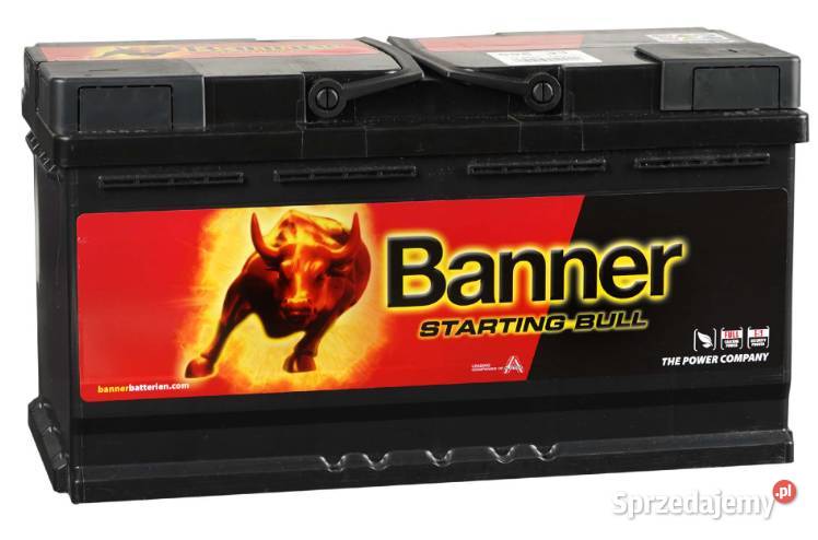 Akumulator 95Ah 740A EN Banner Starting Bull pomorskie Kościerzyna
