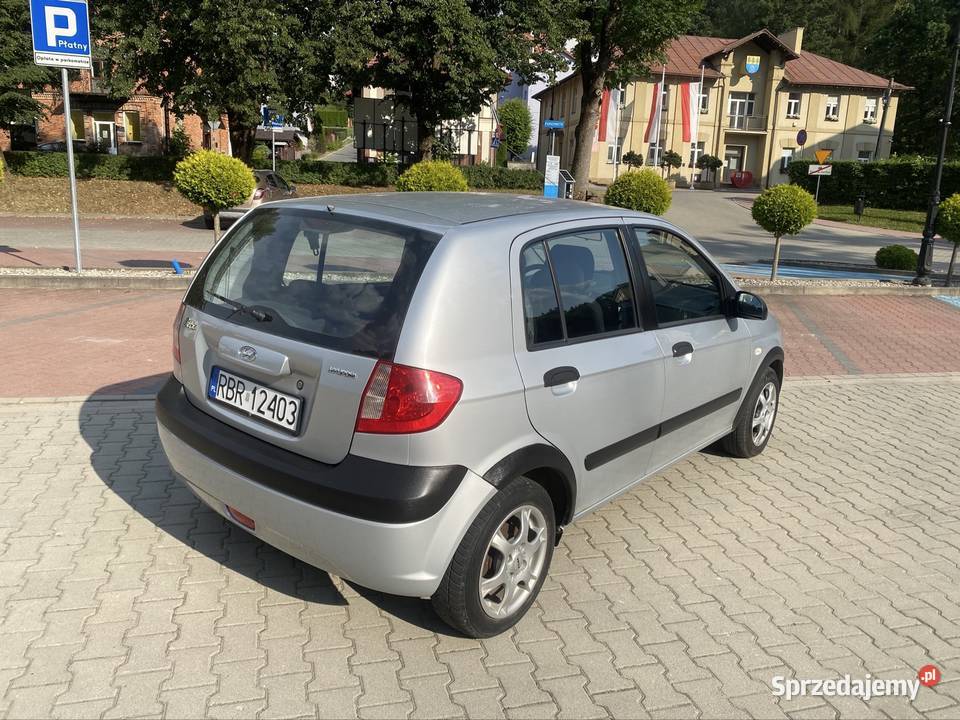 HYUNDAI GETZ 11 MPI 67 2006r Mały przebiegKlima Miejsce Piastowe