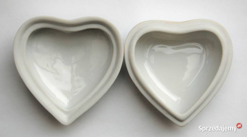 Puzderko szkatułka serce porcelana Ćmielów Dom i Ogród Lublin