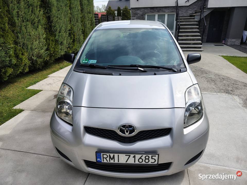Toyota Yaris 133 VVTI 100k 2009r podkarpackie Mielec