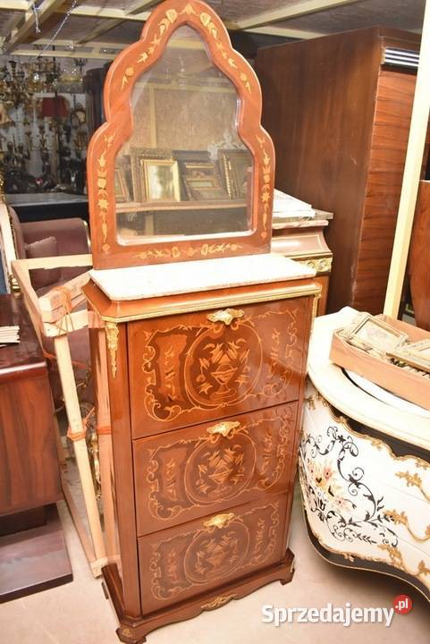 Komoda Buciarka z Lustrem Konsola 3 Szuflady na Kraków