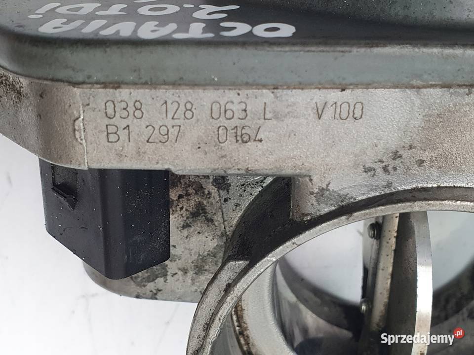 PRZEPUSTNICA Skoda Octavia II 20 TDI 038128063L Chełm