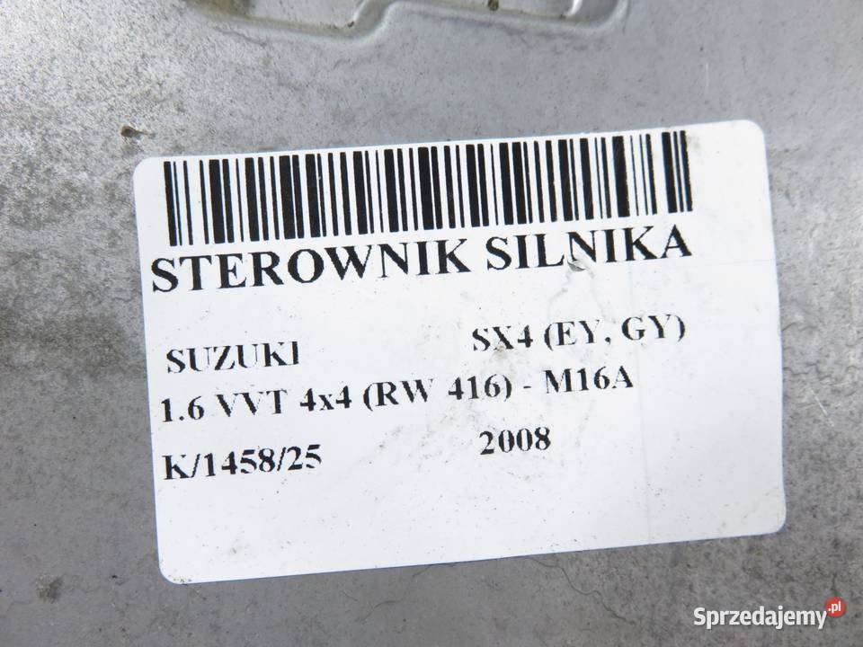 STEROWNIK SUZUKI SX4 16 VVT 3392079J2 sprzedam