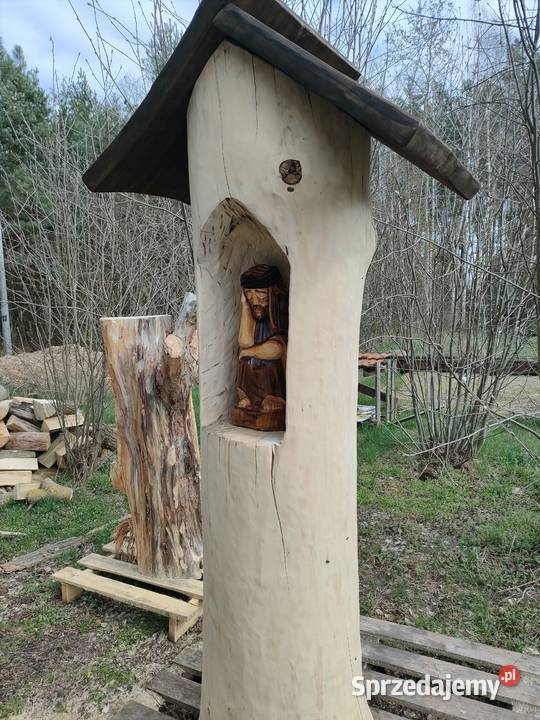 Drewniana kapliczka ogrodowa Pozostałe Wólka Leśna