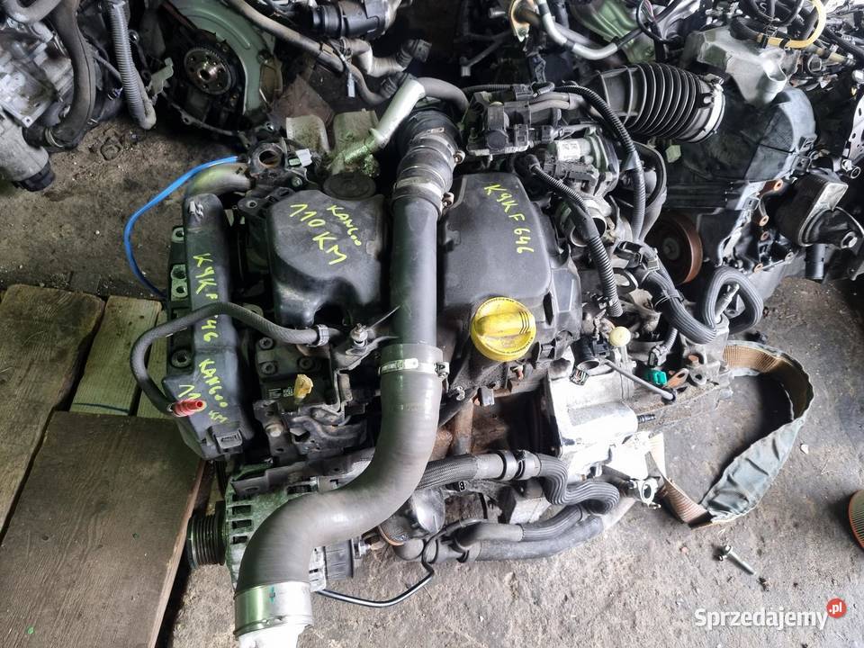 SILNIK K9KF646 NISSAN JUKE I F15 PULSAR 15 DCi wielkopolskie