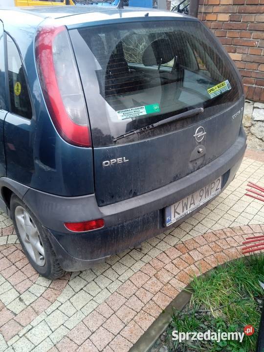 Opel Corsa c lampy maska błotnik lusterko Kraków