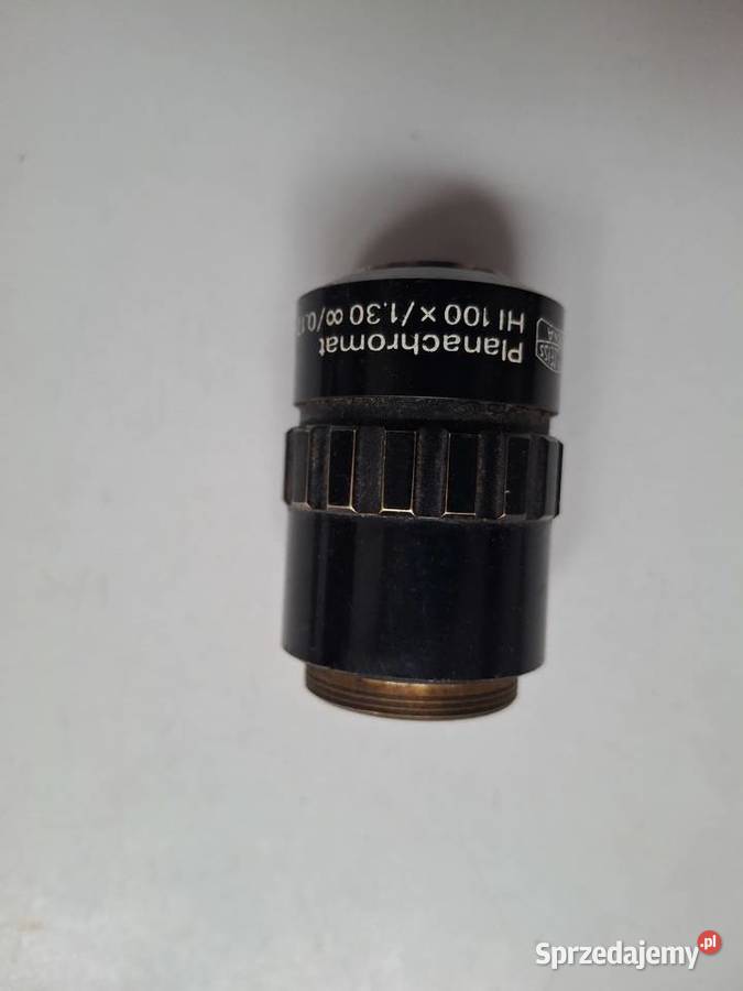 Mikroskop obiektyw mikroskou Carl Zeiss Kraków