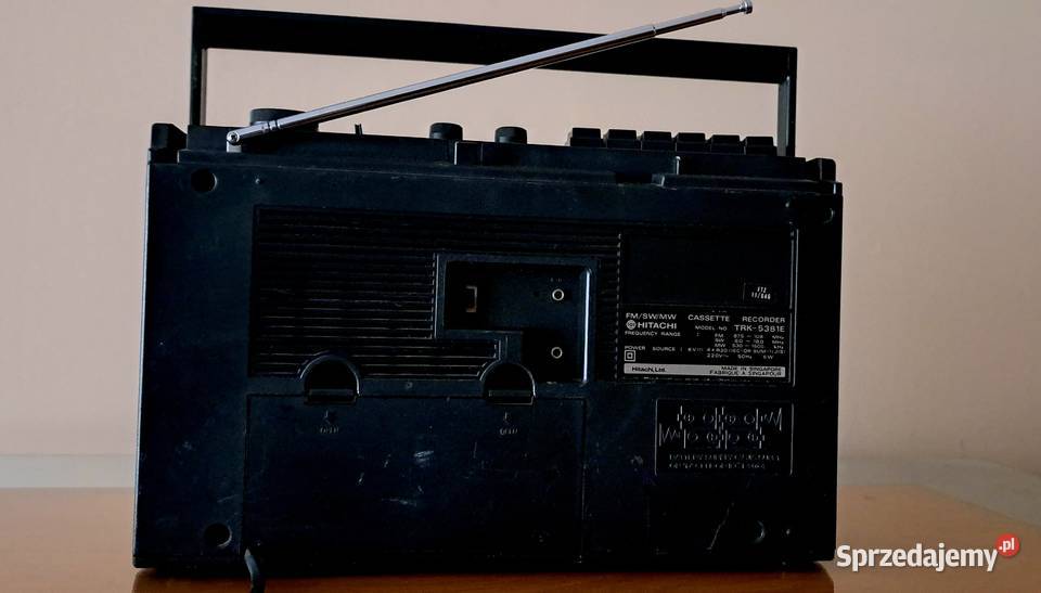 Vintage Hitachi TRK5381E sprawny Krotoszyn