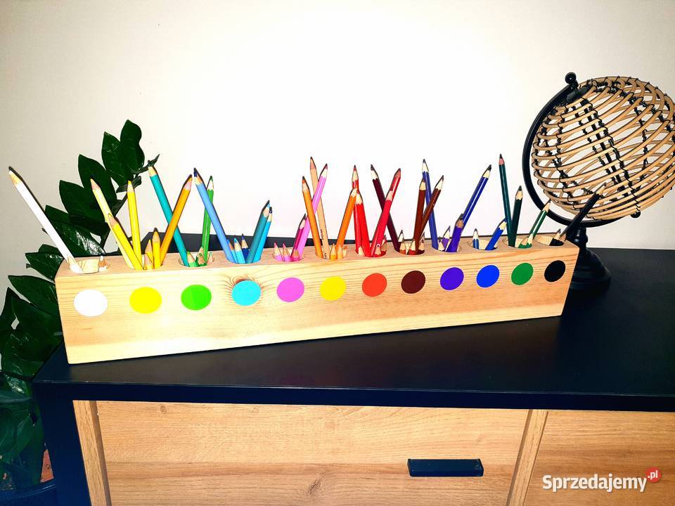 WoodDecor ORGANIZER NA KREDKI 12 MIEJSC Muszyna