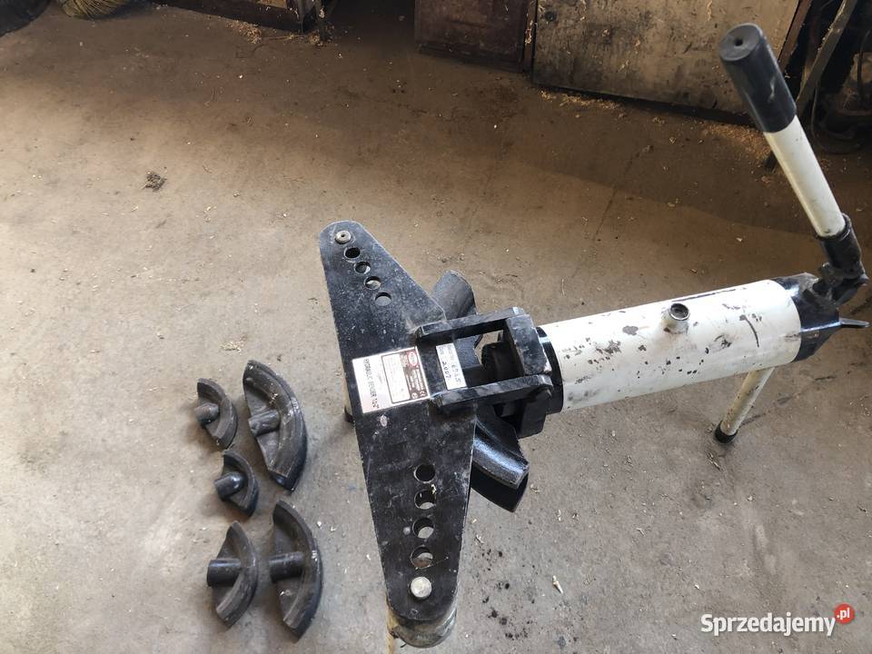 Giętarka do rur stalowych hydrauliczna Ostrowik