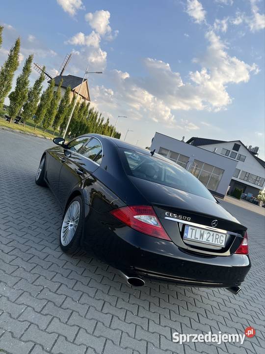 Mercedes CLS 500 55 V8 388 elektrycznie ustawiane fotele Włoszczowa
