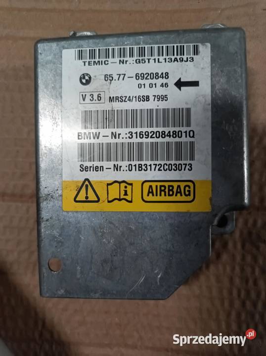 BMW E39 sensor moduł sterownik airbag Warszawa