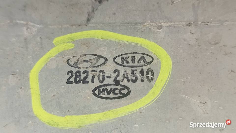 23CHŁODNICA INTERCOOLER 282702A510 17 CRDI KIA Włoszczowa