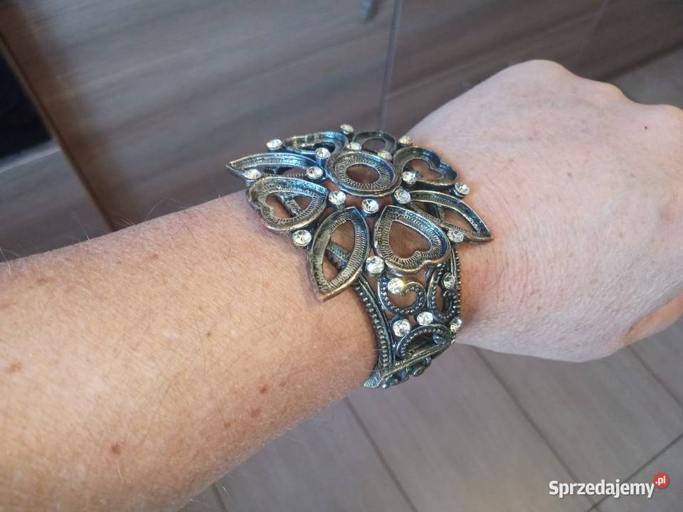 Bransoletka metalowa Vintage 4 Stalowa Wola sprzedam