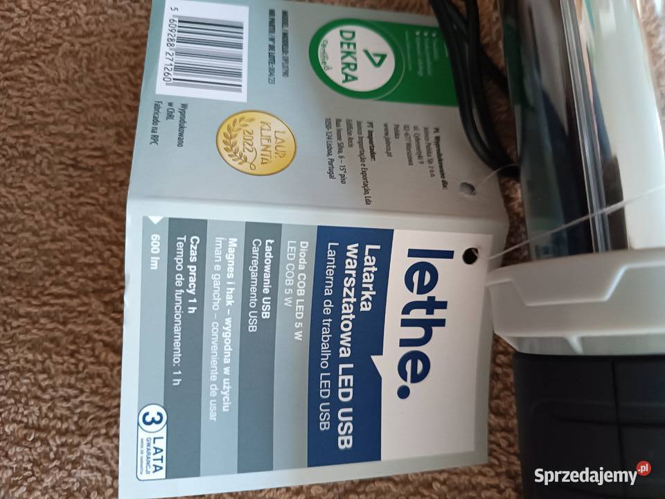 Latarka warsztatowa akumulatorowa led USB 600 Im Kędzierzyn-Koźle