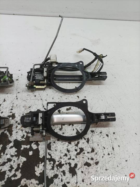 KLAMKA ZEWNĘTRZNA LEWA PRAWA PRZÓD TYŁ KOMPLET