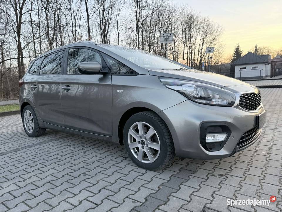 Kia Carens 17 CRDI 141 Stan 7mio Osobowy kamera cofania Gdów