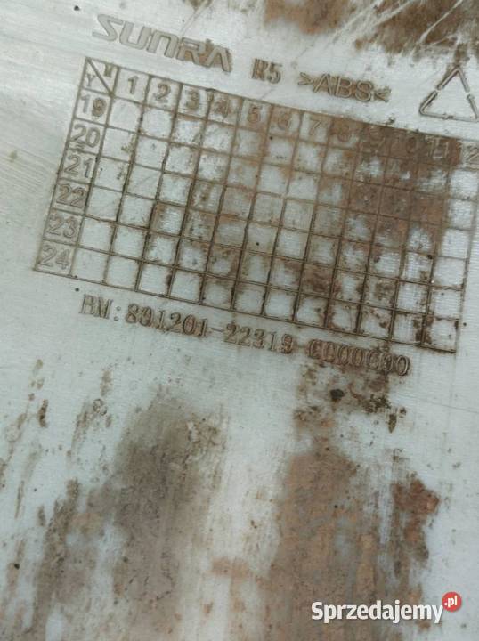 OSŁONA BŁOTNIK NADKOLE PRZÓD Sunra ROBOS Osłony i zaślepki świętokrzyskie