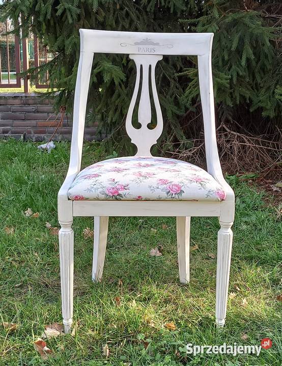 Krzesła w stylu prowansalskim
