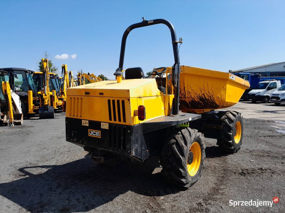 JCB 6 TON 2017R WOZIDŁO OBROTOWE 4X4 DUMPER Maszyny budowlane Krotoszyn