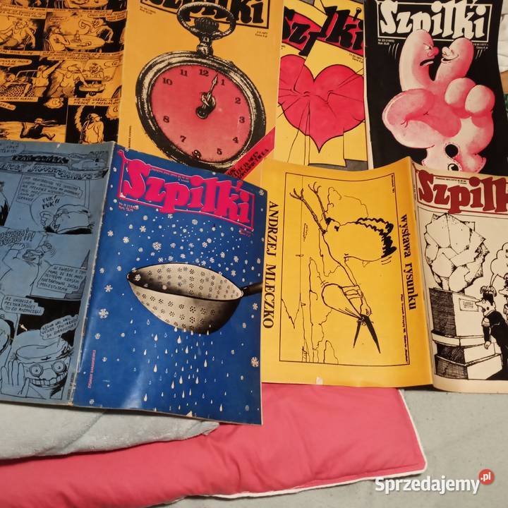 Szpilki gazety zestawhumor satyra rysunki dowcip Warszawa sprzedam