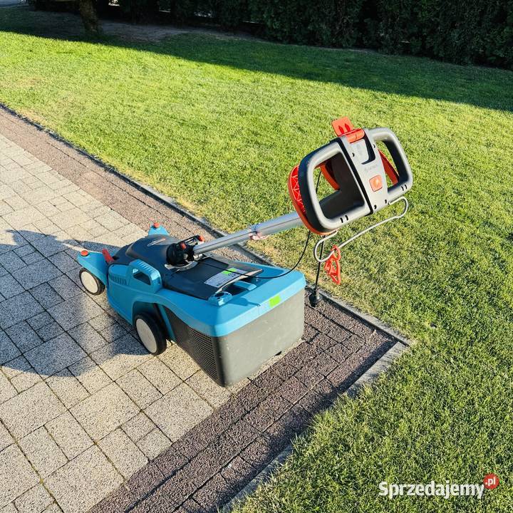 kosiarka elektryczna GARDENA 38E 403820 z koszem Lubin