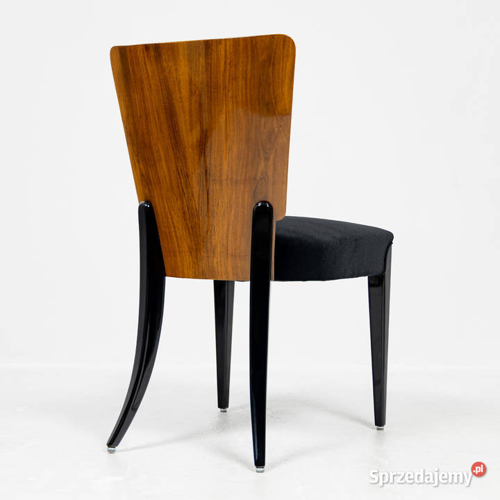 Komplet Czterech Krzeseł Proj Halabala Model Meble Swarzędz