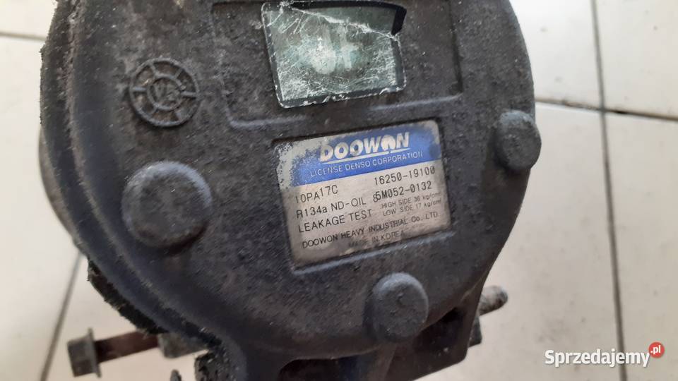 KiaSprężarka klimatyzacji20 CRDI Carens Oryginał Rok produkcji 2007 śląskie Pogrzebień