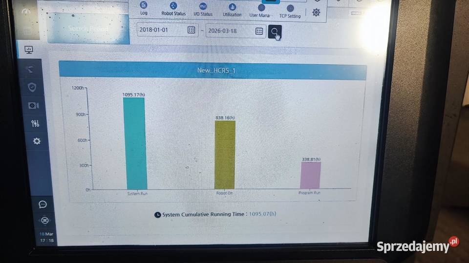 Robot przemysłowy HANWHA Robotics HCR3 Sucha Beskidzka