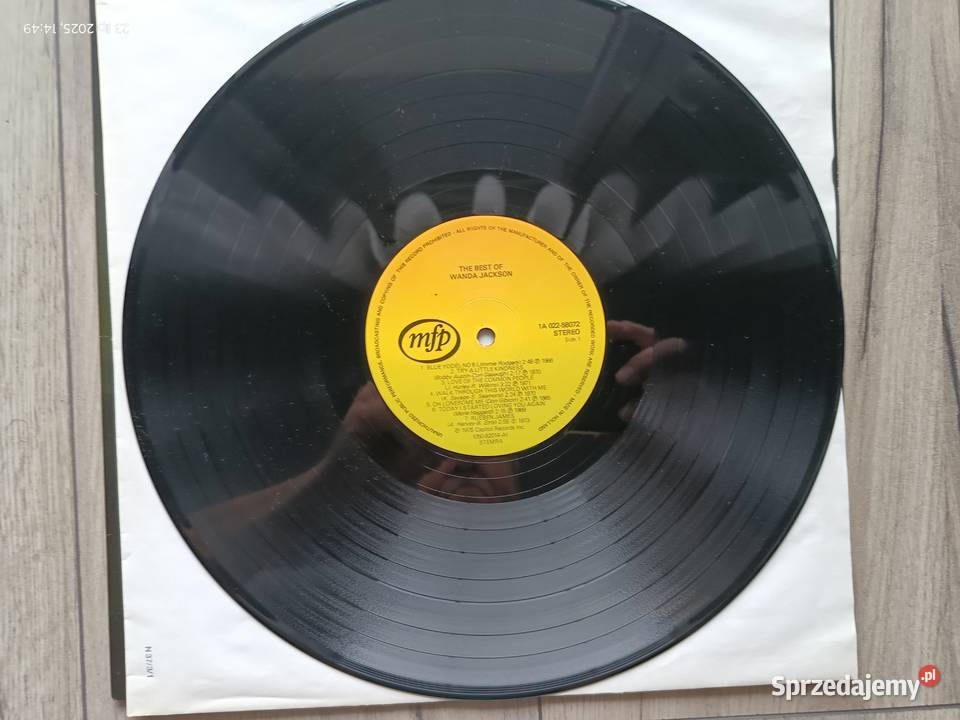 Winyl Wanda Jackson country singer wielkopolskie Wronki