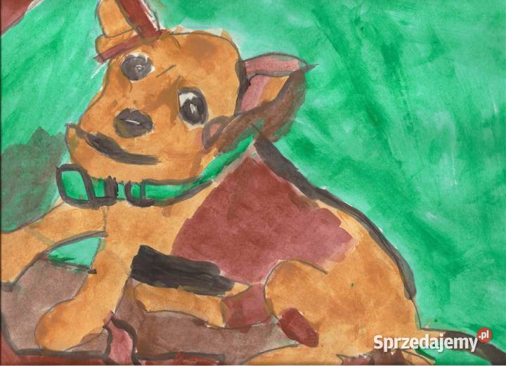 Fizjoterapeuta akryl papier inne Wojciech Warszawa