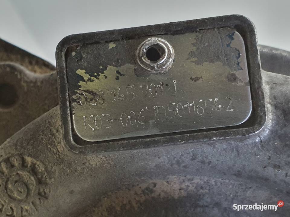 TURBOSPRĘŻARKA VW Sharan 19 TDI turbo 028145701J