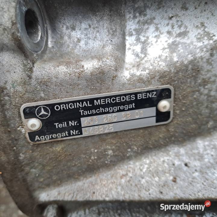 Mercedes C180 20 benzyna skrzynia biegów kod Silniki kompletne śląskie Jastrzębie-Zdrój