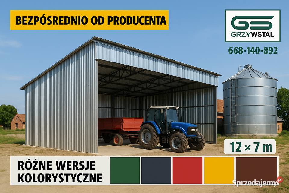 Garaż Jednospadowy Blaszak Dzierżoniów